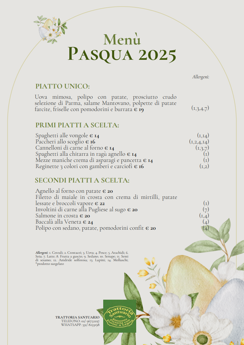 Pasqua 2025