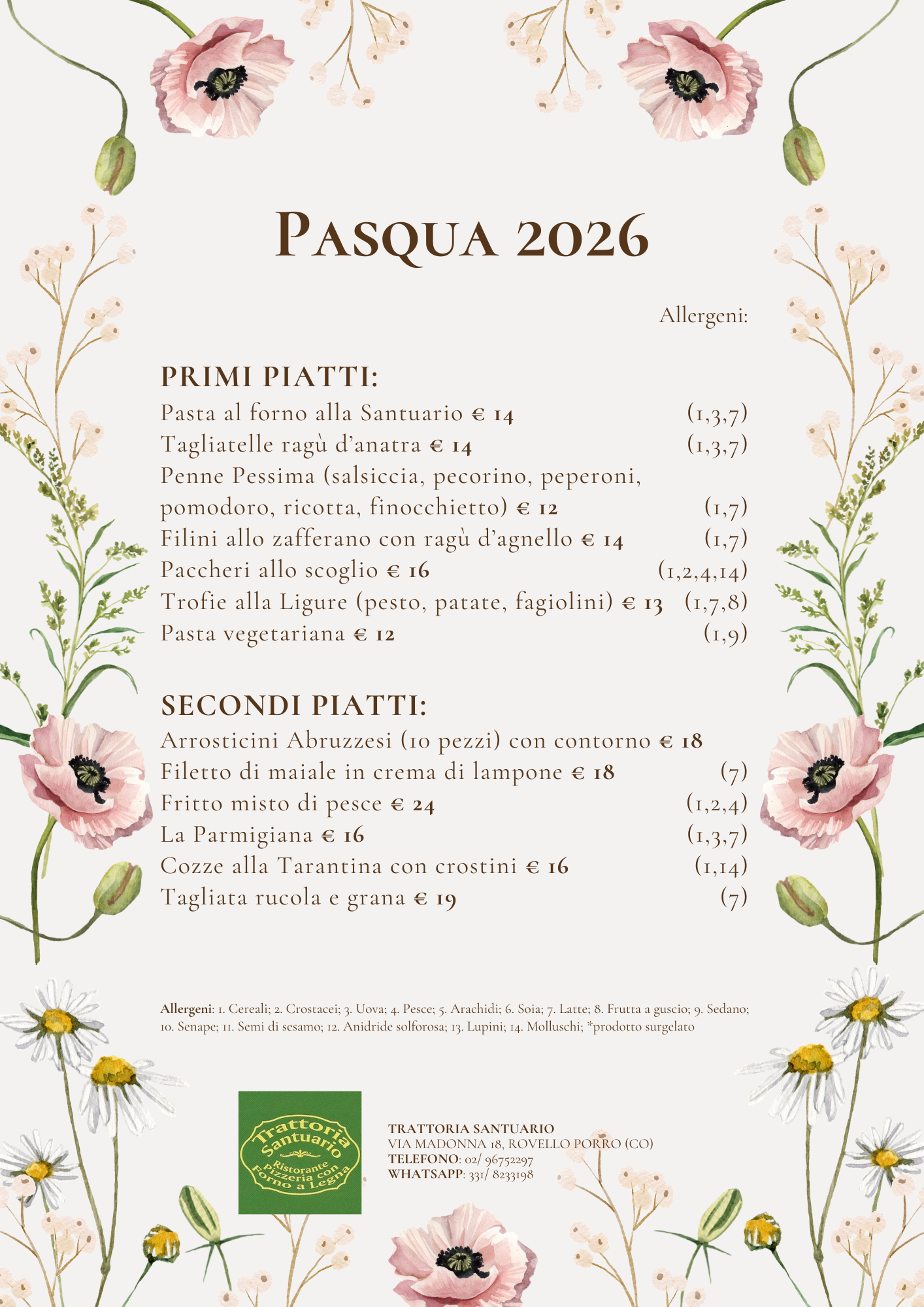 Pasqua 2026